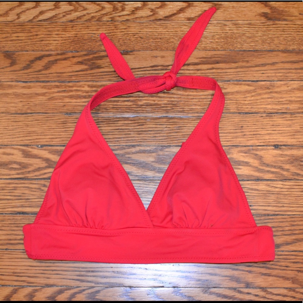 🌻Red Triangle Bikini Top 🔺